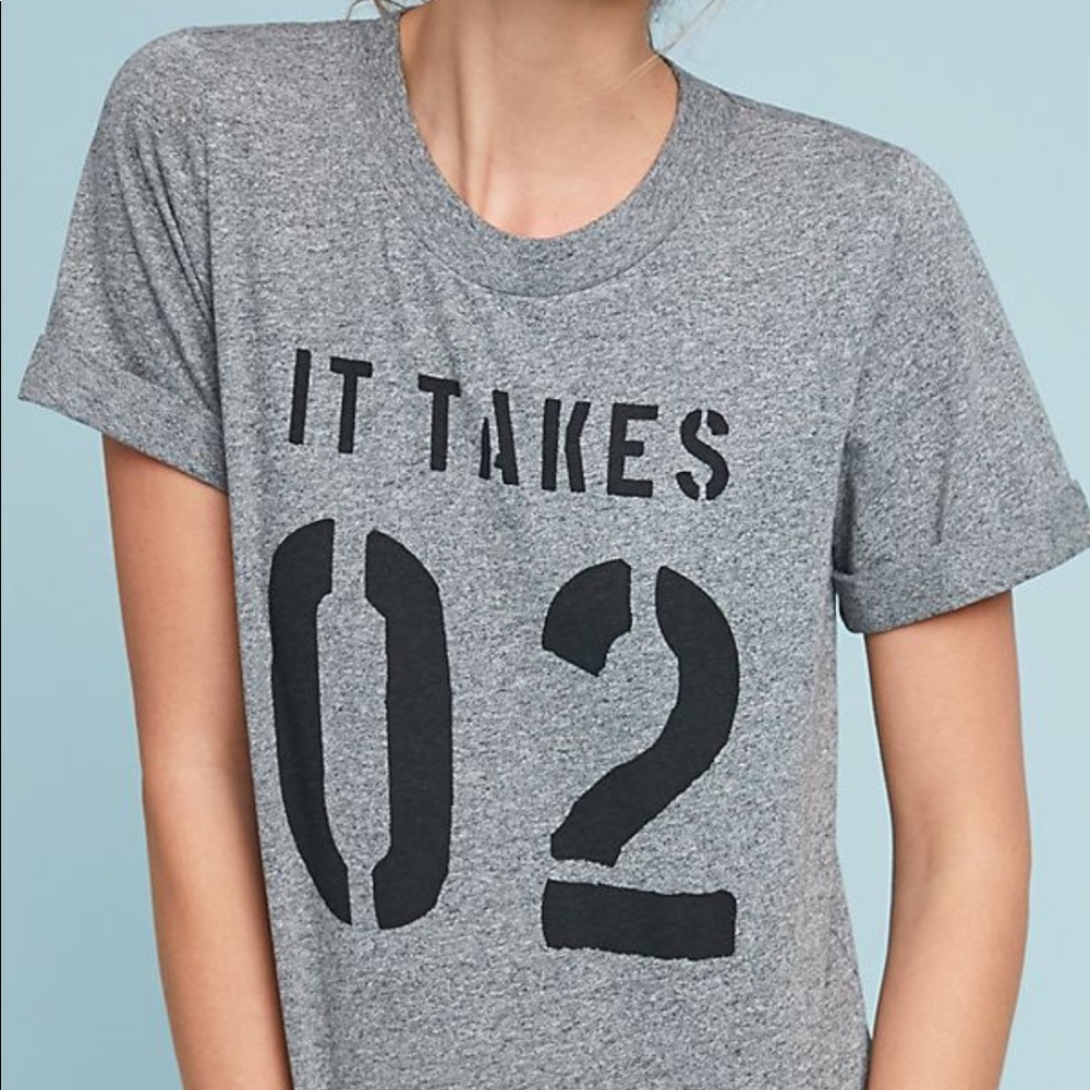 Anthropologie Sol Angeles It Takes Two Tee - Picture 2 of 3